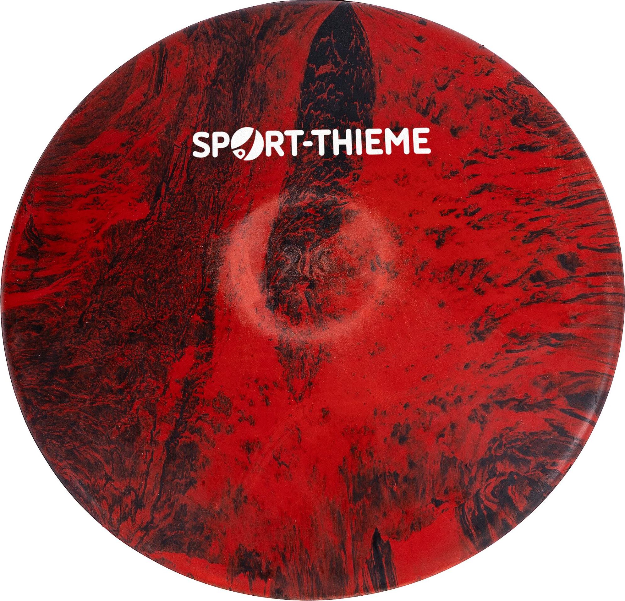 Sport-Thieme Übungsdiskus "Wave", 2 kg, Rot