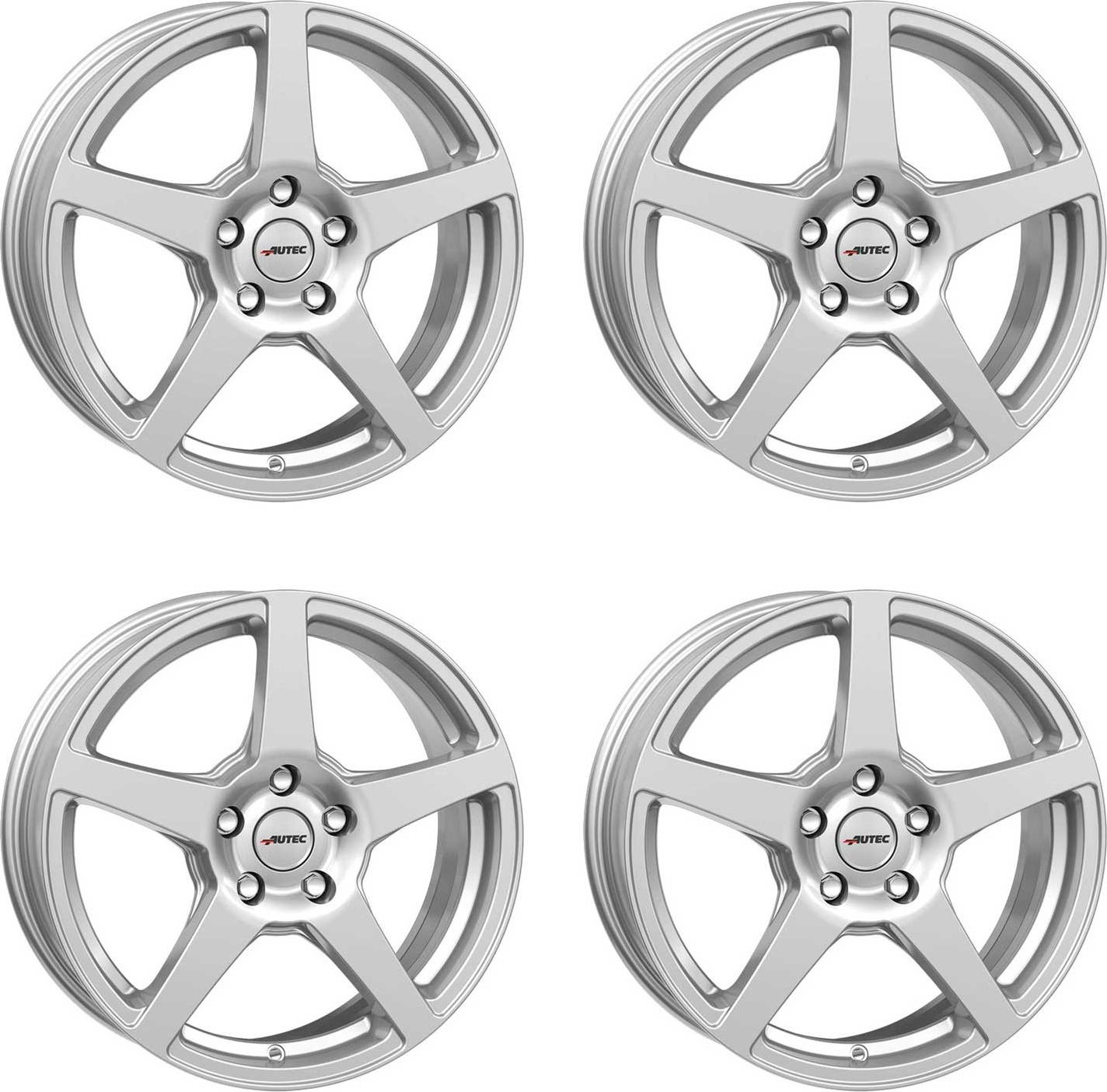 4 Autec Valea Felgen 7,5x19 5x114,3 SIL für Nissan Qashqai Townstar Juke X-Trail Leaf Ariya Aluräder5x114,3 SIL für Nissan Qashqai Townstar 4-VL7519325092118