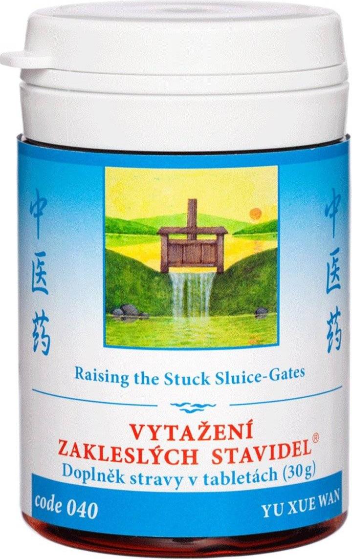 TCM Herbs 040 Heben der verklemmten schleusen (YU XUE WAN), 100 tbl