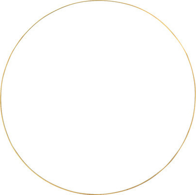 Glorex Metallring gold Ø 40x0,3 cm 6 7036 996