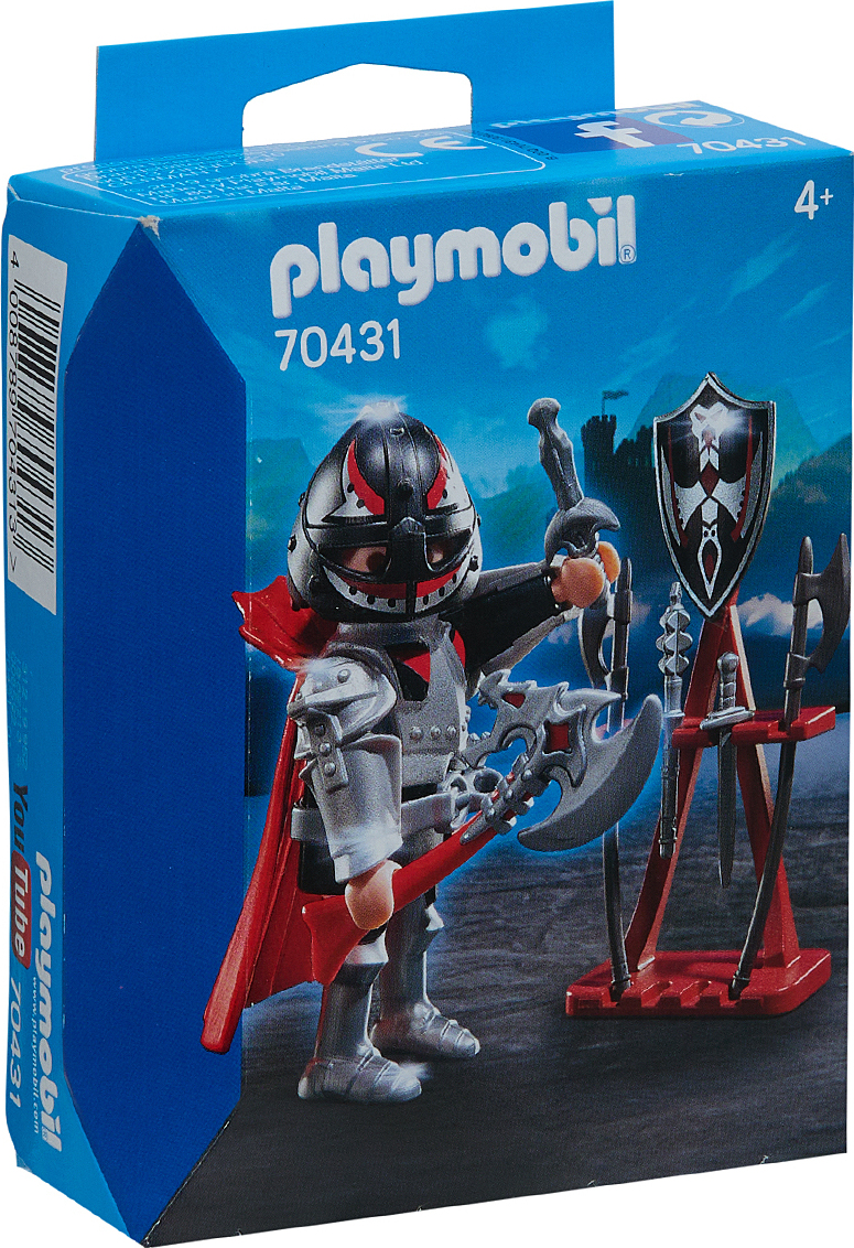 PLAYMOBIL 70431 Axtritter mit Waffenständer