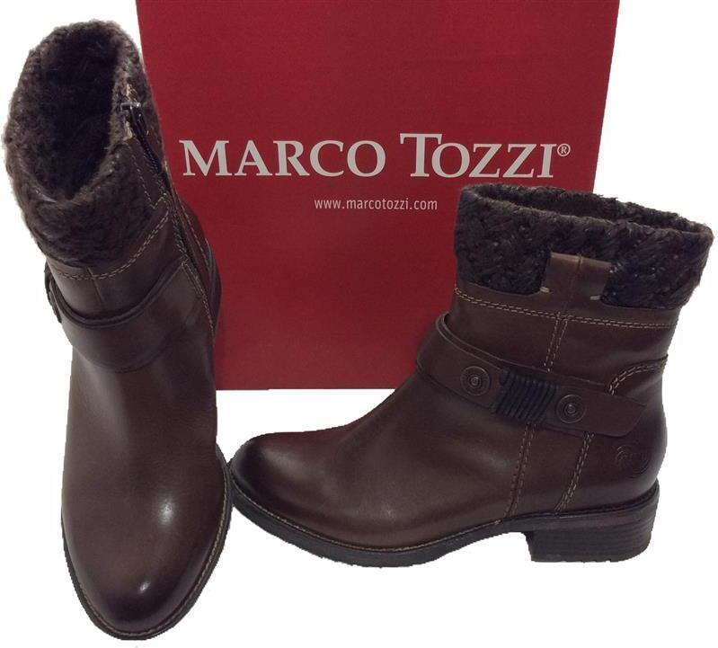 MARCO TOZZI Stiefelette mocca antic 37 3 2-25363-21 mocca