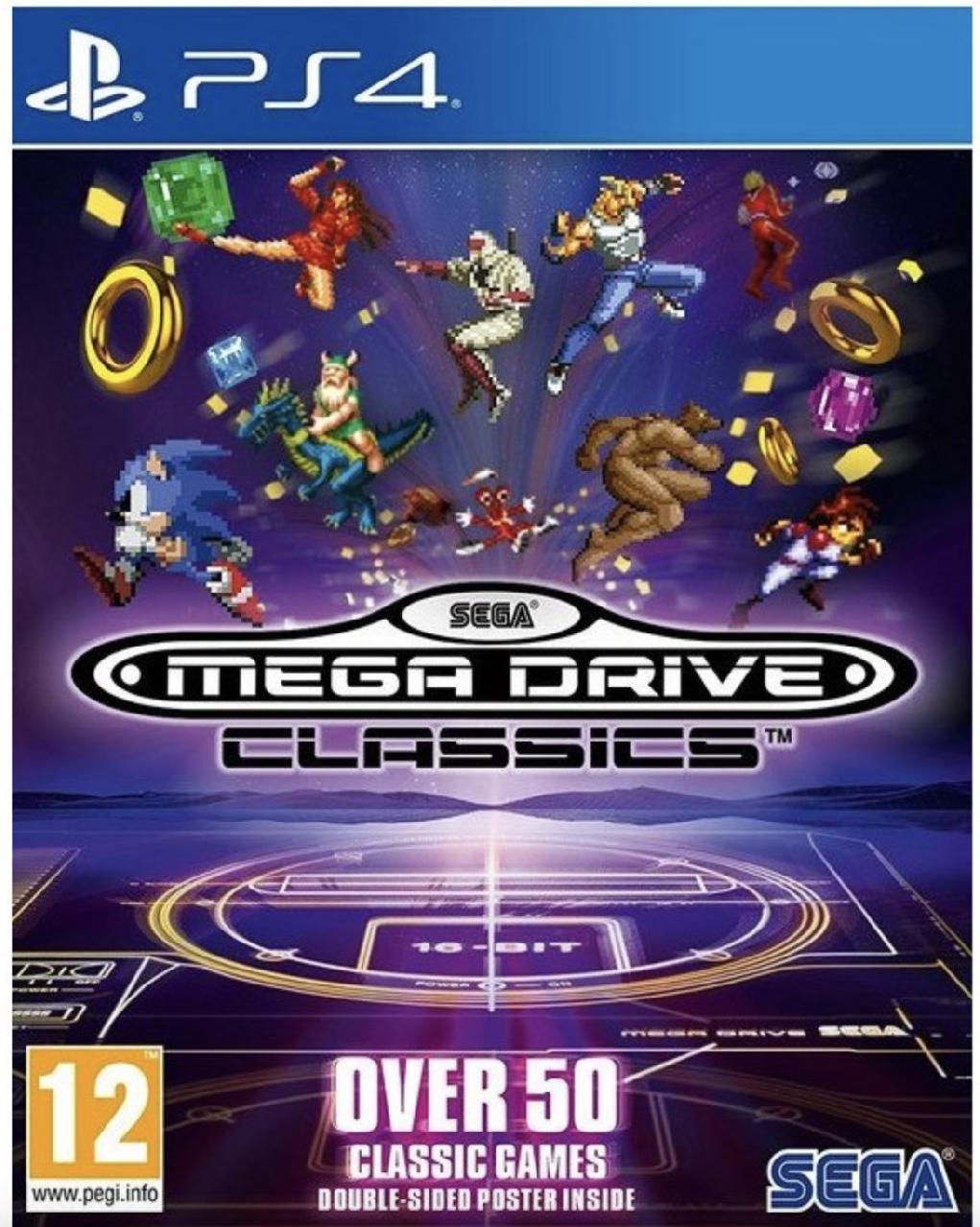 SEGA Mega Drive Classics, PlayStation 4, T (neplnoletí)