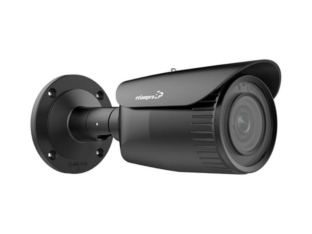 EtiamPro Cylindrická IP sieťová kamera, monitorovacia kamera, 2 MP, IR LED, nočné videnie 30 m,