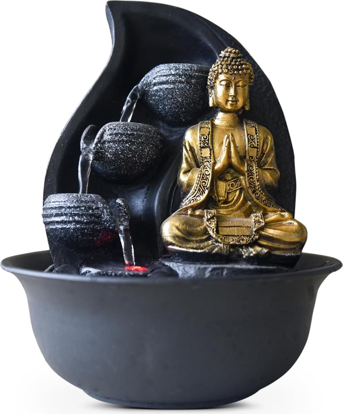 Markenlos Kamerfontein - Innenbrunnen - Tischbrunnen - Indoorbrunnen - Wasserornament - Brunnen - Brunnen Innen - Innenbrunnen