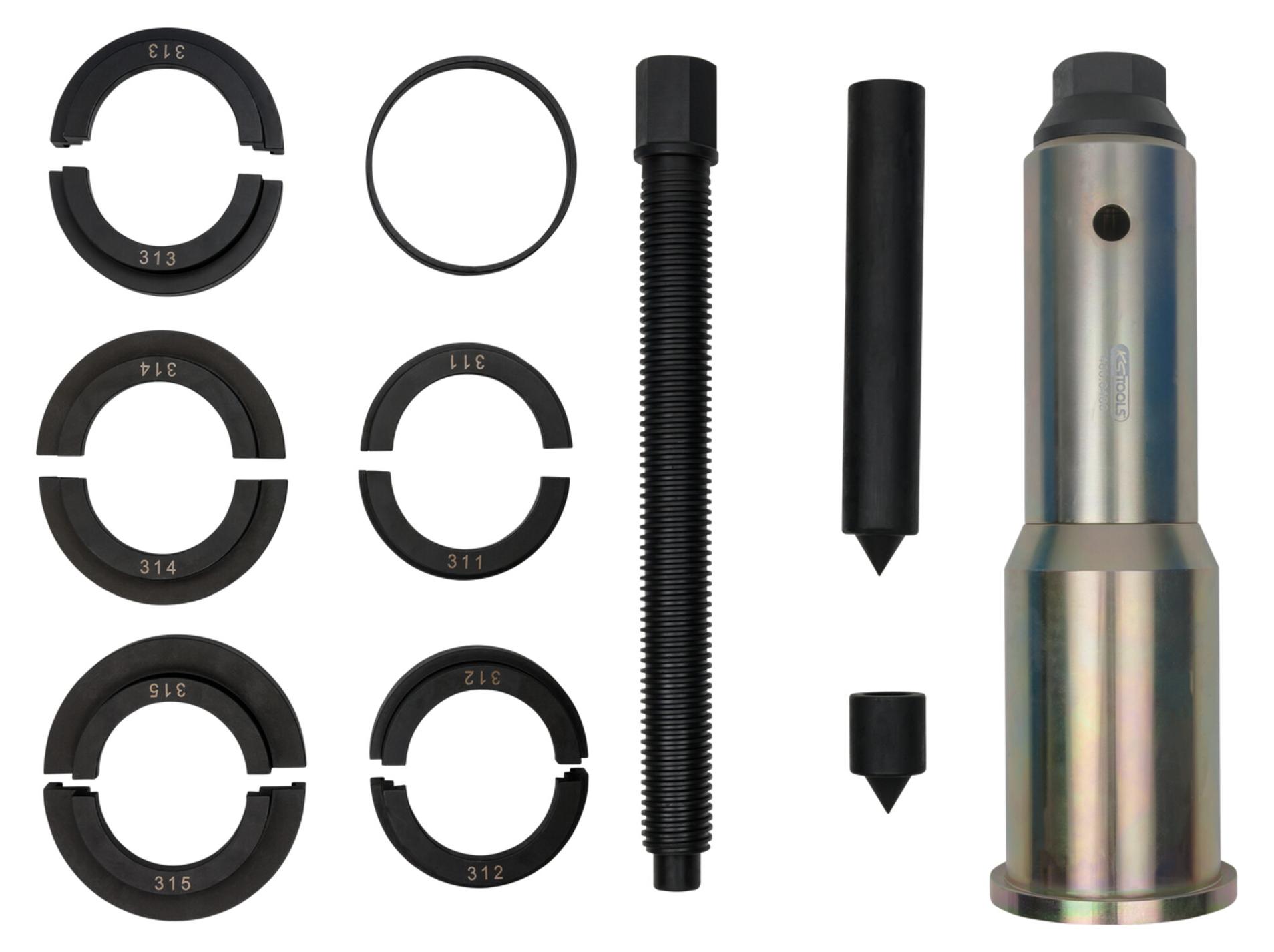 KS Tools Abzieher-Satz für Rollenlager, Schrägrollenlager, 15-tlg 460.0480