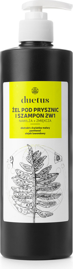 DUETUS Sprchový gél a šampón 2v1 500ml
