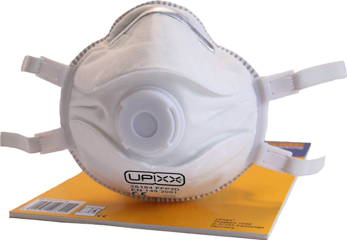 Leipold + Döhle UPIXX Feinstaubmaske FFP3 NR D gegen feste und flüssige Partikel 26092