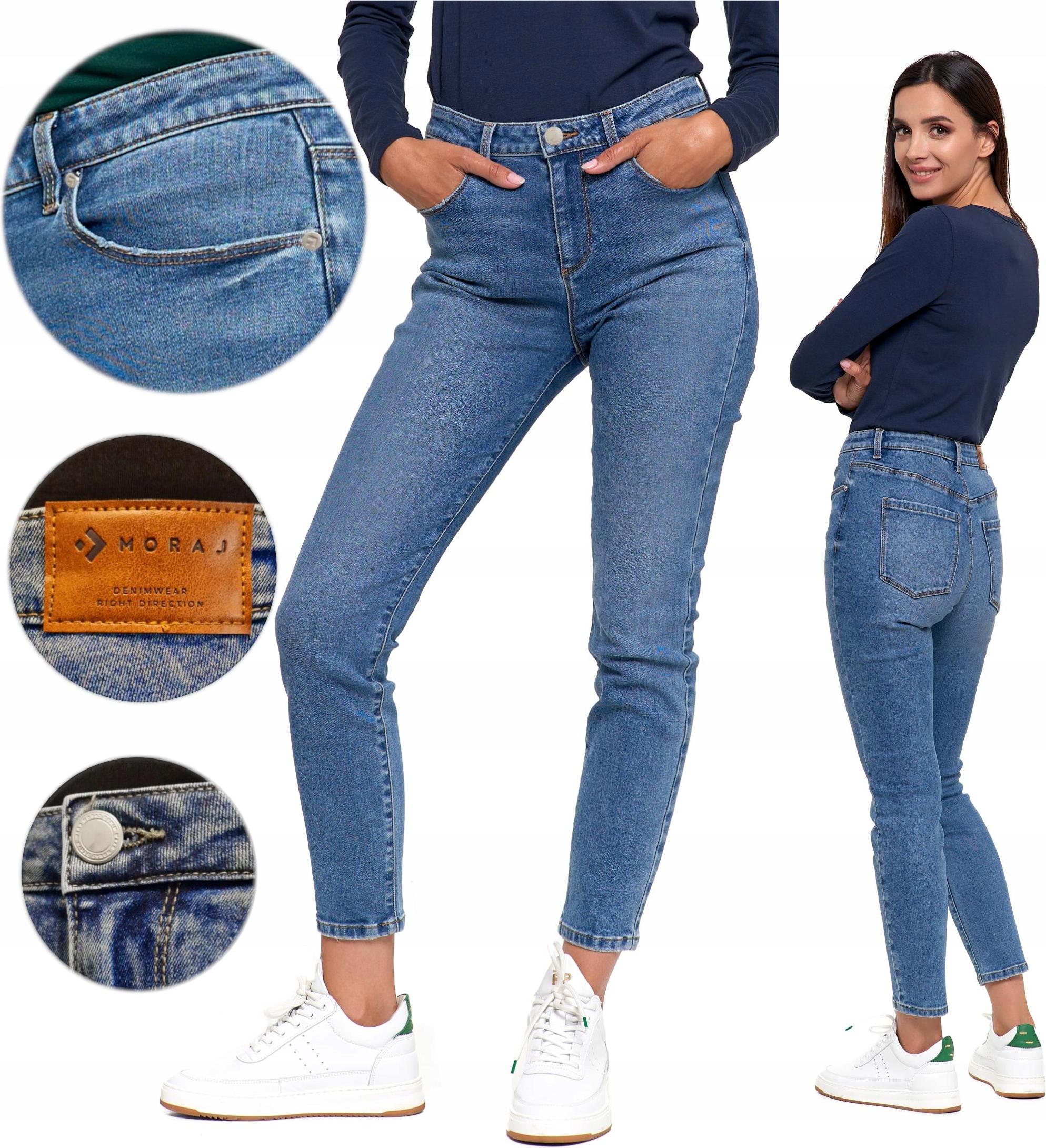 Damen Jeans Skinny Highwaist Bequem MORAJ r. 42