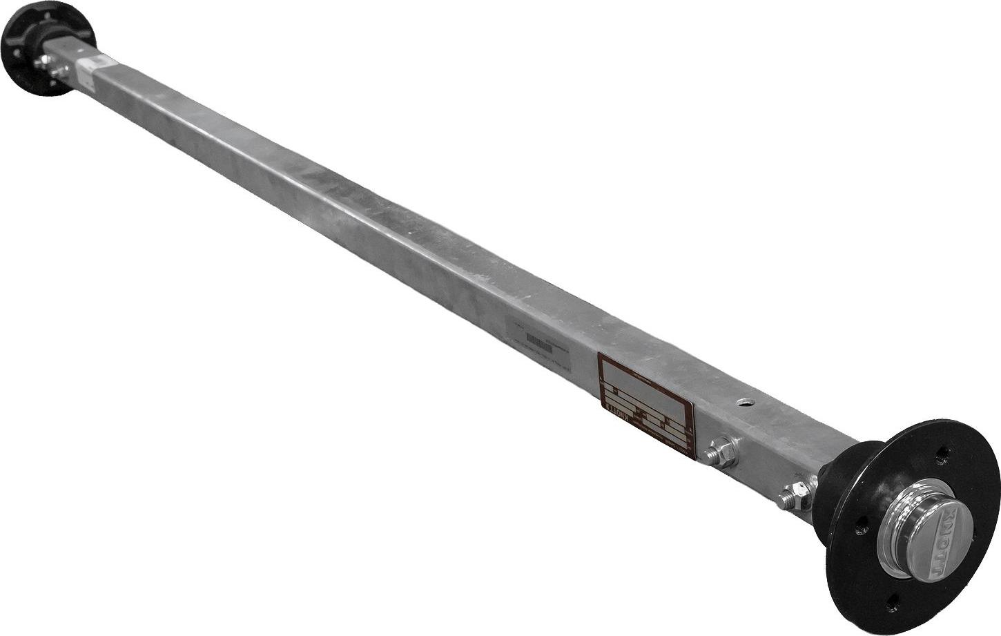 KNOTT Starrachse 750 kg mit 1480 mm Lochabstand für Pkw-Anhänger