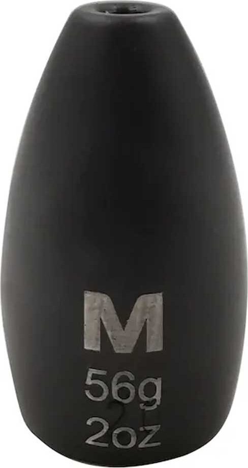 Mustad Tungsten Titanx Flipping Bullet Angeln Blei Schwarz 42 g Schwarz 42 g MTW002-TX-42-1