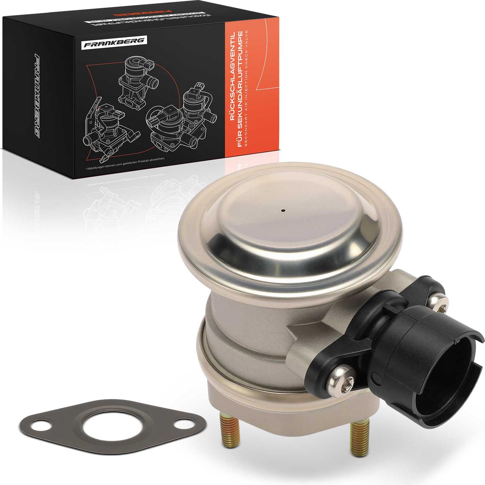 Frankberg 1x Sekundärluftpumpsystem Sekundärluftventil für BMW E46 316i 318i E36 1.9i 1.9L 2000-2005