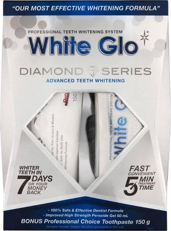 PADU Diamond Series System Whitening Zahnpasta Set 100ml + Whitening Zahngel 50ml + Zahnkappe
