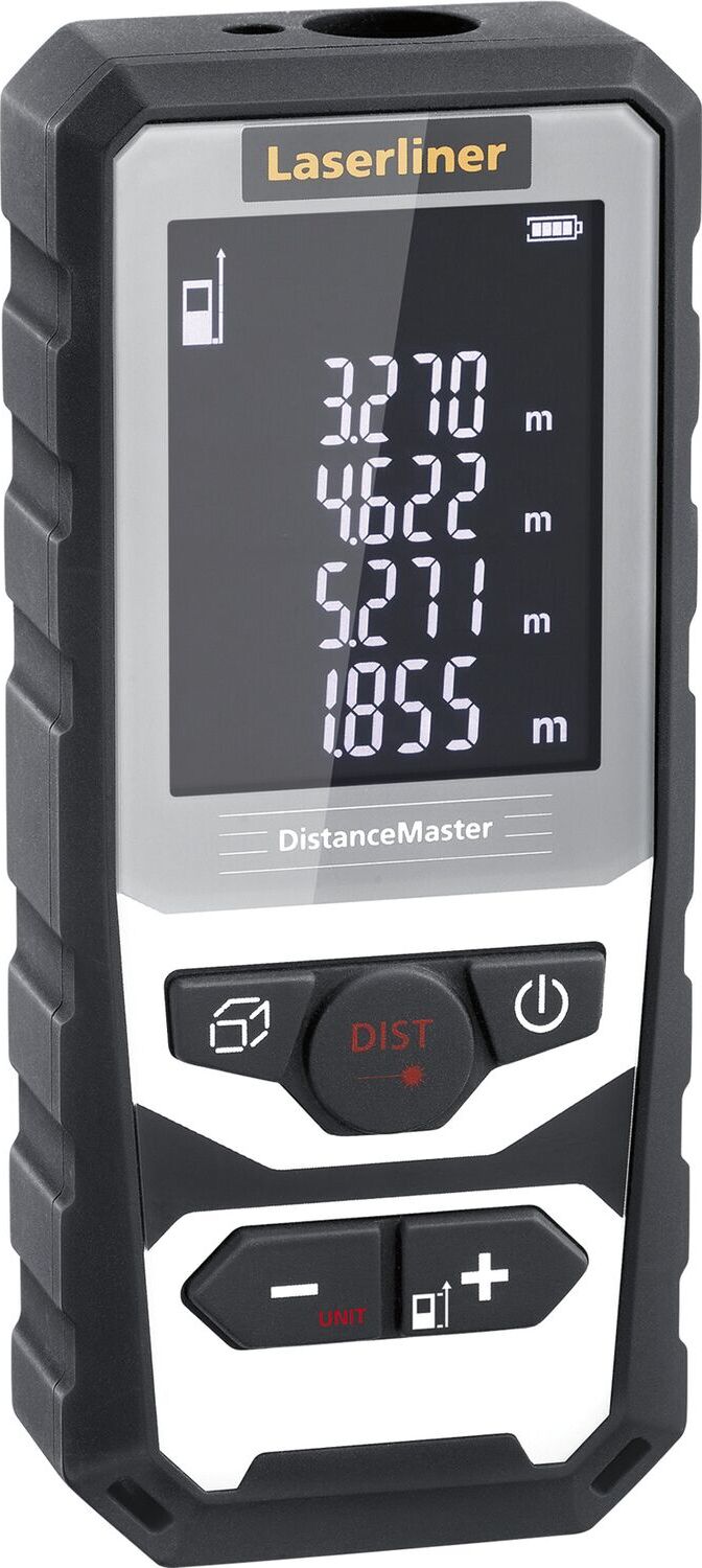 Laserliner Laser Entfernungsmesser DistanceMaster 50, IP65 - Lasermessgerät 0,1-50m 080.982A