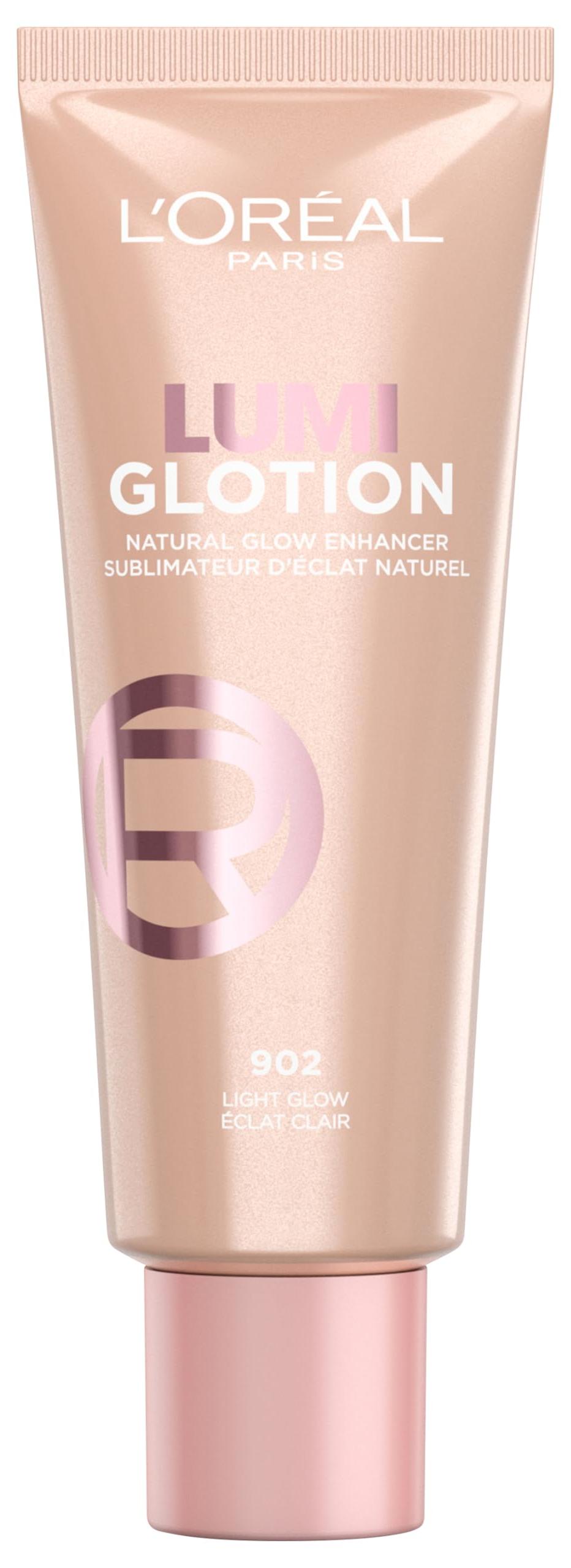 L?Or?al Paris L'Oral Paris Lumi Glotion Flssiger Highlighter in 902 Light Glow, 40 ml - Feuchtigkeitsspendende Leuchtkraft fr ein strahlend natrliches Aussehen