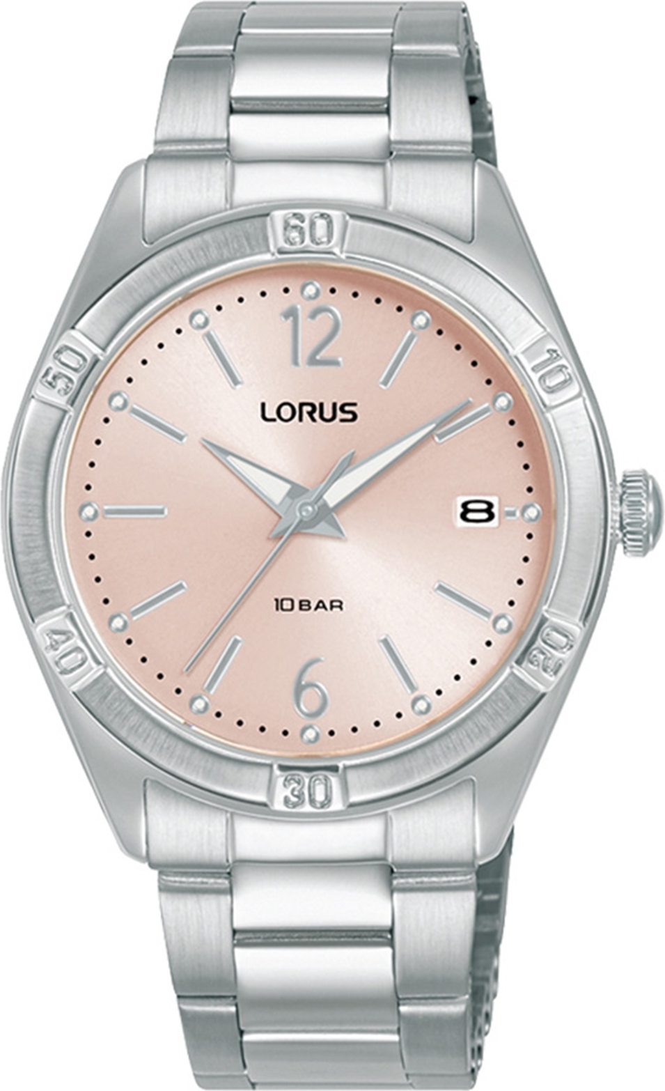 Lorus Fashion Dámske ružové striebro