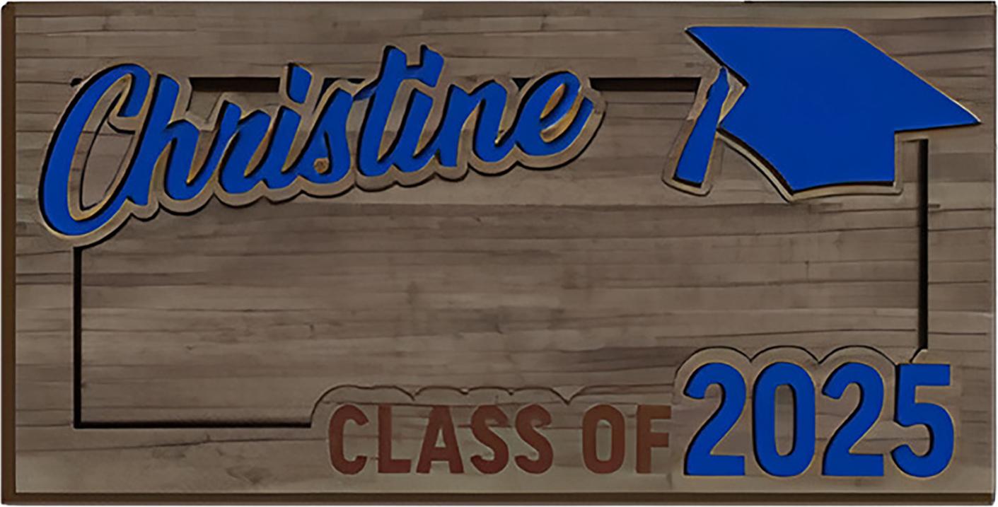 Bremen Geldhalter zum Schulabschluss, aus Holz, Klasse von 2025, Geldhalter zum Schulabschluss, Geldgeschenkhalter, Andenken für Absolventen der High School, des Colleges oder der Universität 4431918