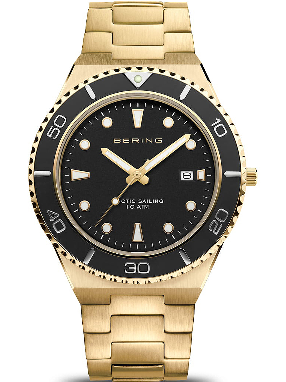 Bering Bering Herren Analoguhr Gold 18940-732