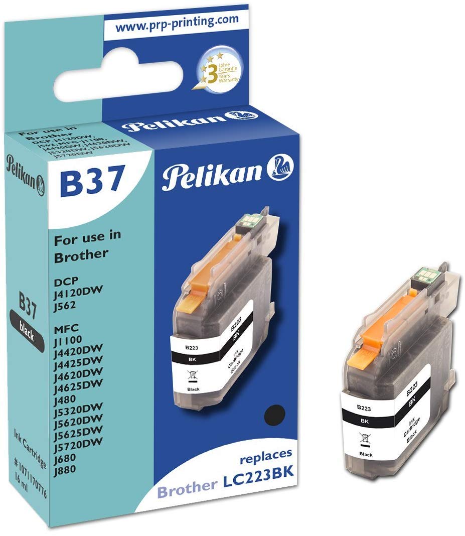 Pelikan B37 Black, Čierna, 1 kusov, 600 strany, Balenie po jednom kuse