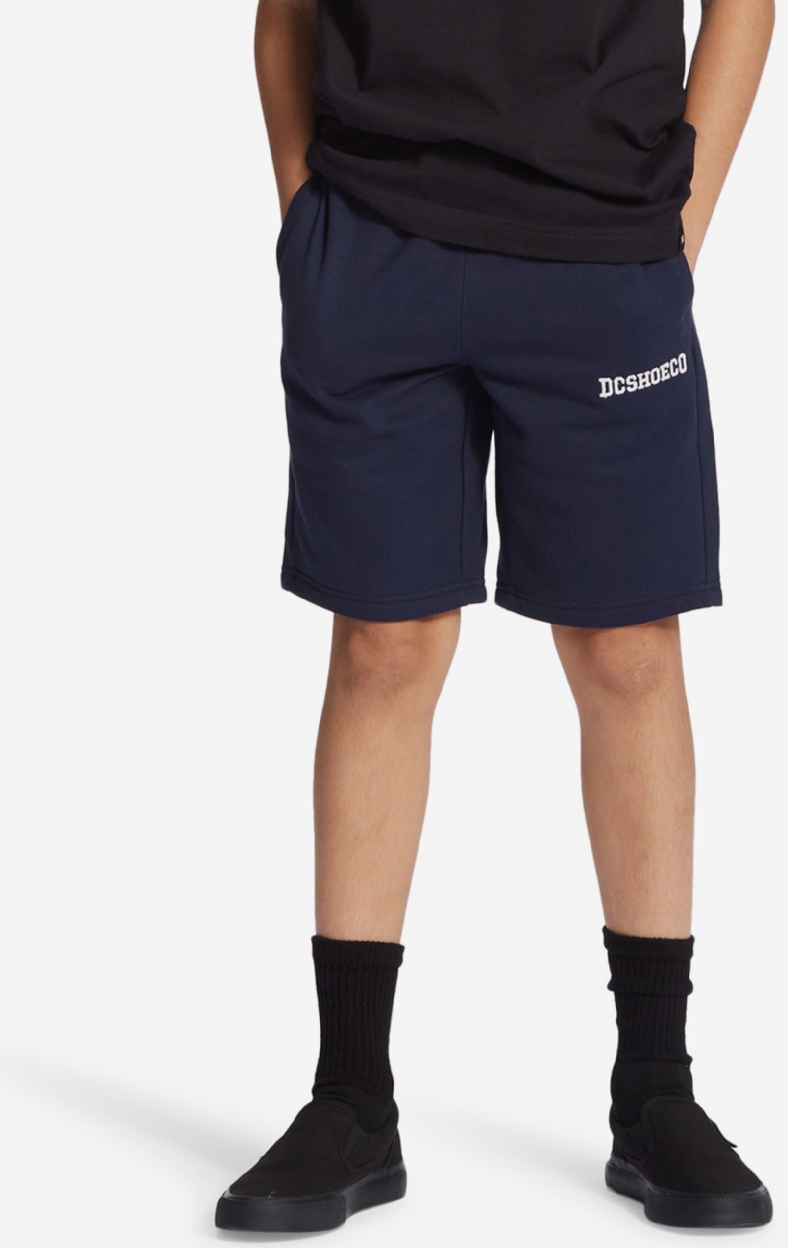 Dunkelblaue Jungen Sweatpants DC Riot