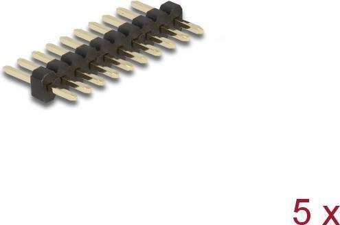 Delock pin header (10-pinový, rozstup 1,27 mm)