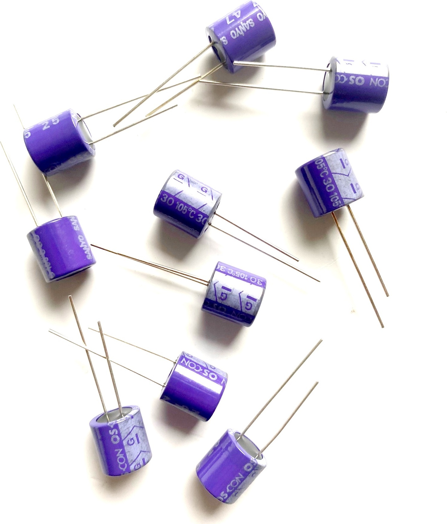 20pcs 47uF 25V 105°C Radial Electrolytic Capacitor 5x7mm 20pcs 47uF 25V 105°C Radial Electrolytic Capacitor 5x7mm