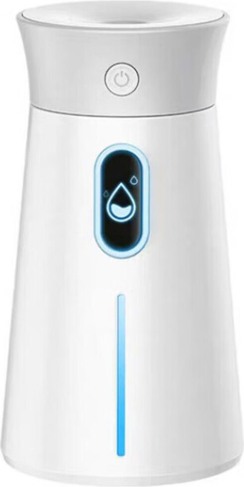 Mmgoqqt Ultra Leiser Luftbefeuchter für den Innenbereich, Ultraschall-Luftbefeuchter, Yoga, Büro, 200 ml Mini-Luftbefeuchter, Weiß Kau-XXT-LA-250429-79