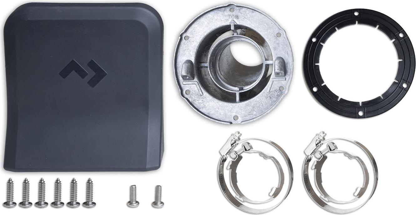 Dometic TwinBoost EDB Abluftleitung mit Kaminabdeckung für TwinBoost Heizung