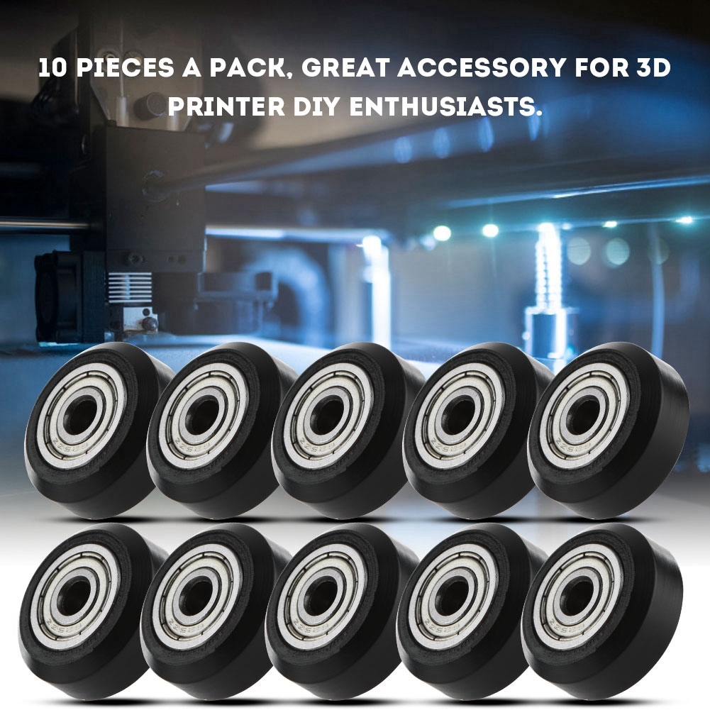 Cocosity 3D-Rollen-Drucker, 3D-Drucker-Rad, Rollen-Rad, 3D-Drucker-Radlager, 3D-Drucker-Zubehör