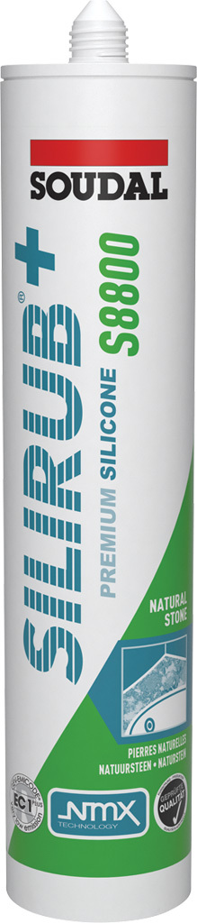 NoBrand Soudal Silirub+ S8800 300 ml Transparent Grau 123473