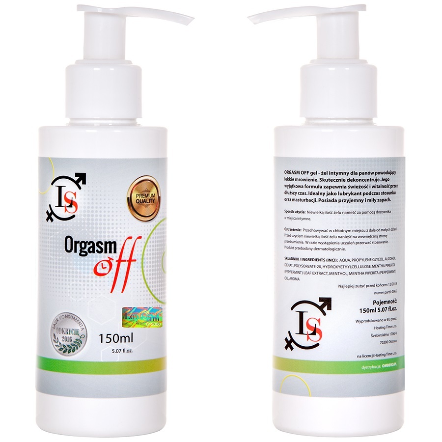 Love Stim Erregungsgel für Männer, sanft prickelnd, 150ml