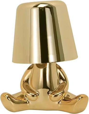 Luxus - Bins Brother Tischlampe - Gold - Mr When WHEN_GOLD