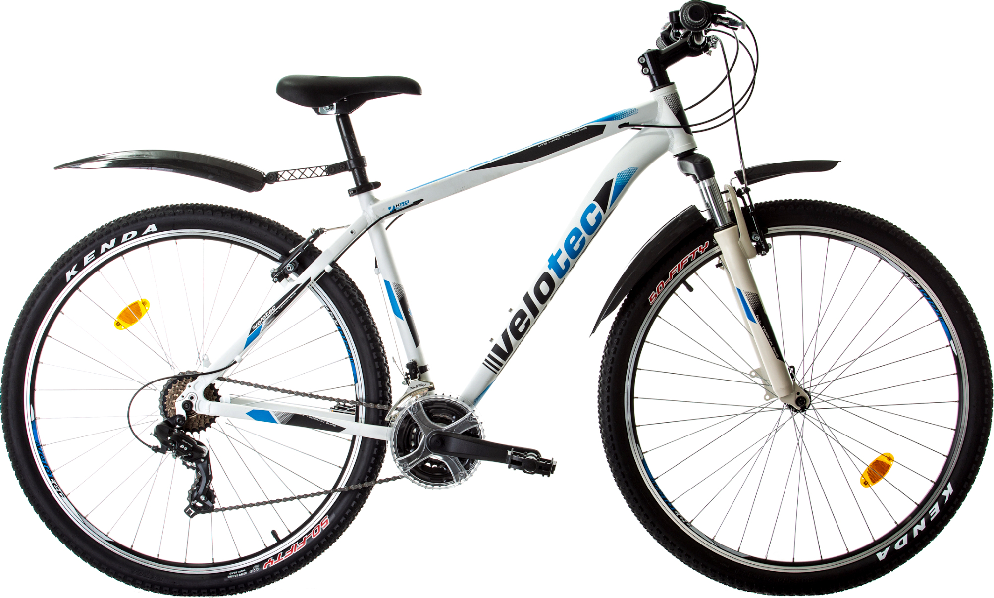Multibrand Velotec PRO 26/27,5/29 pouces VTT en aluminium, frein V-Brake, unisexe, adapté pour 165–190 cm
