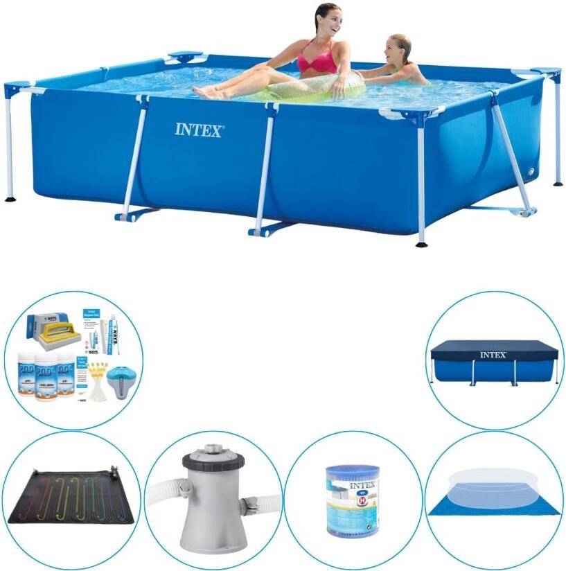 Bazén Intex Frame Pool Deluxe Swimming Pool Angebot - 220 x 150 x 60 cm