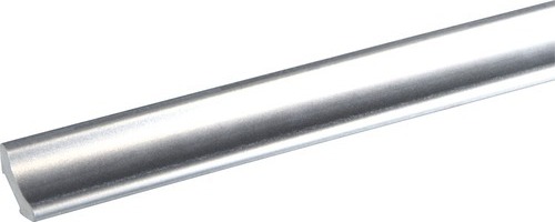Neuhofer Hohlkehlleiste Kunststoff Alu Dekor 2400 x 21 x 21 mm 714750