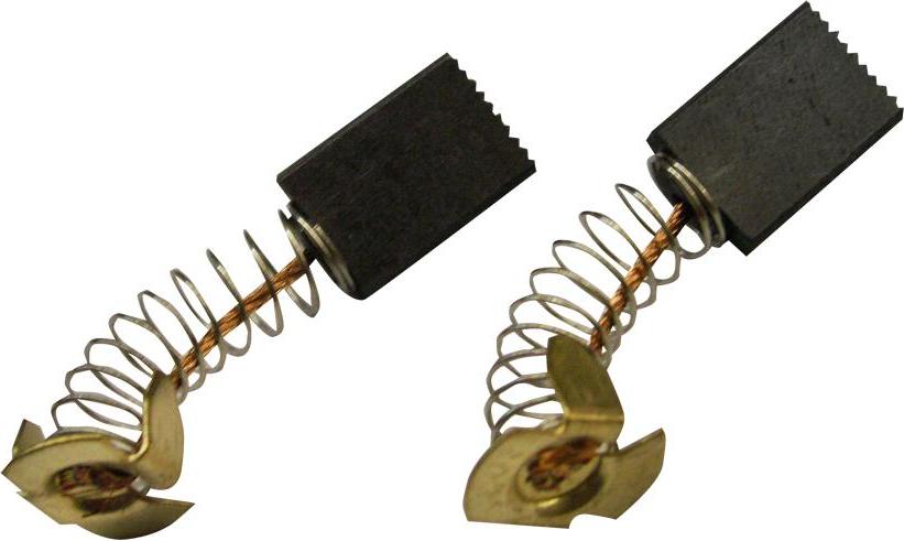 Kutlu 2x Kohlebürsten für Makita Spezialgerät 2107F 10,9 x 4,9 x 14,8 mm 10556000