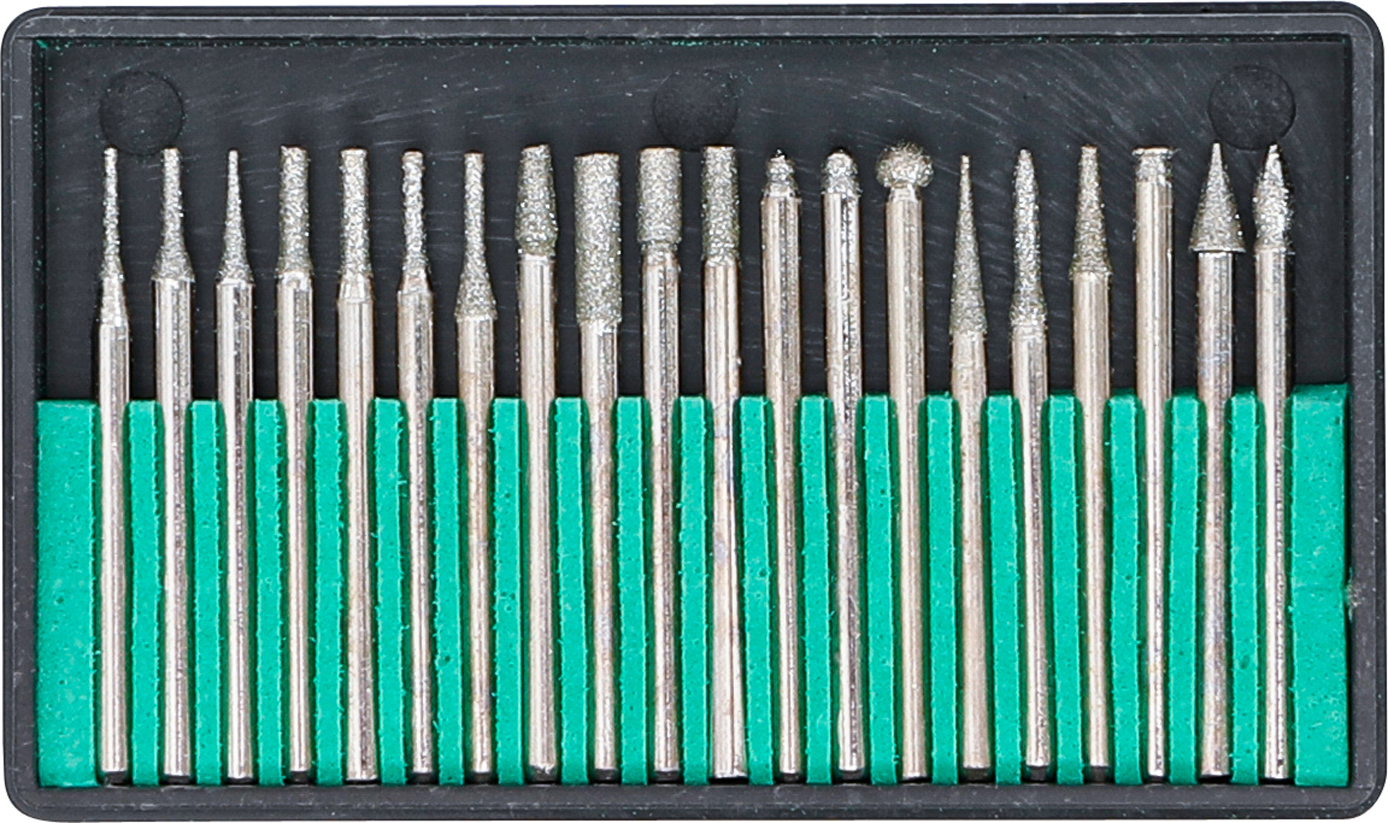 BGS technic BGS 1607 Diamant Schleif- und Fräswerkzeug, 20-tlg.