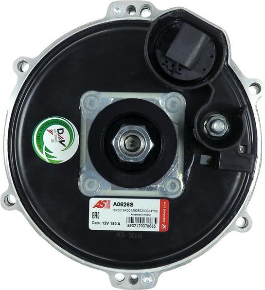 As-pl 735 & 3.6, 745 & 4.4, 760 & 6.0, 760 Li 6.0, Drophead 6.8, Phantom 6.8 (E6 A0626S