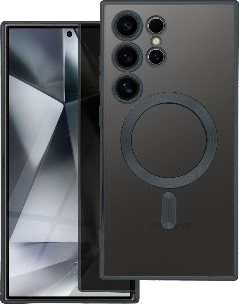 ELECTRO MAG COVER kryt na mobilný telefón kompatibilný s MagSafe vhodný pre SAMSUNG S25 Edge čierny