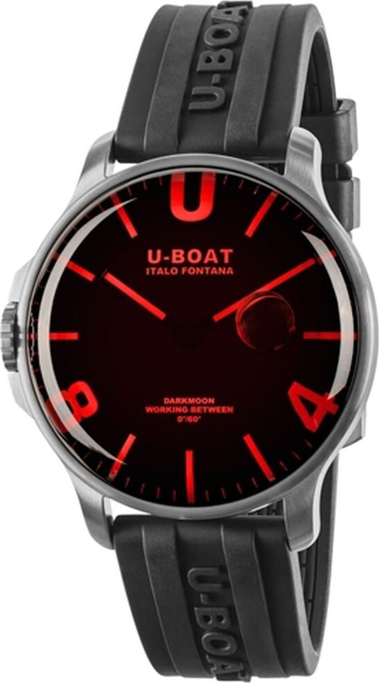 U-Boat U8465/B Pánske hodinky čierne