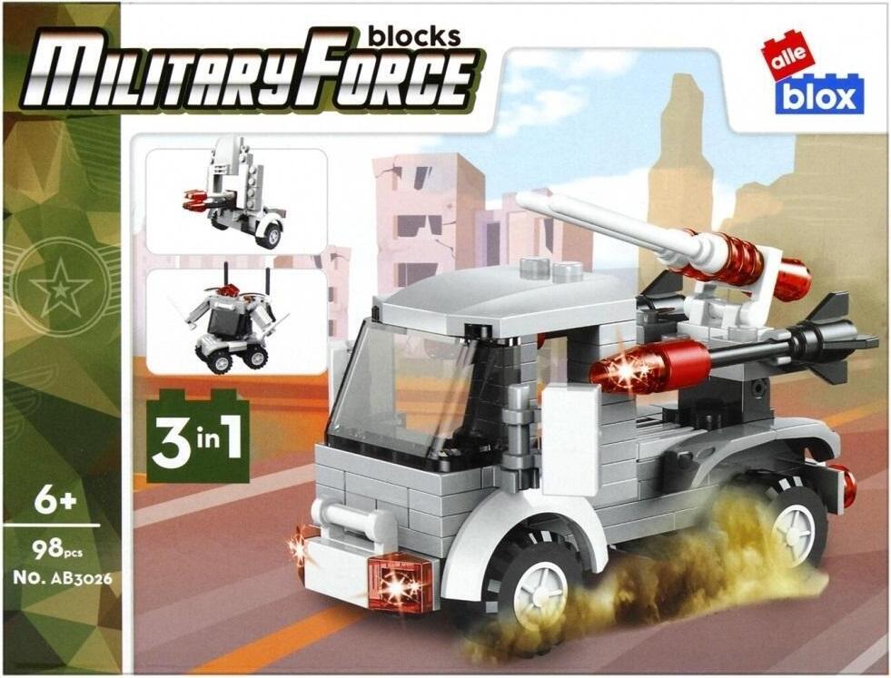 ALLEBLOX ALLEBOX Militärische Bauklötze