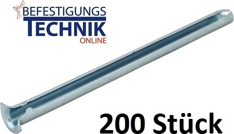 Powers 200 Expressnägel 6,0x30mm Blitzdübel Blitzanker Blitznagel Schlagdübel TEXN06040