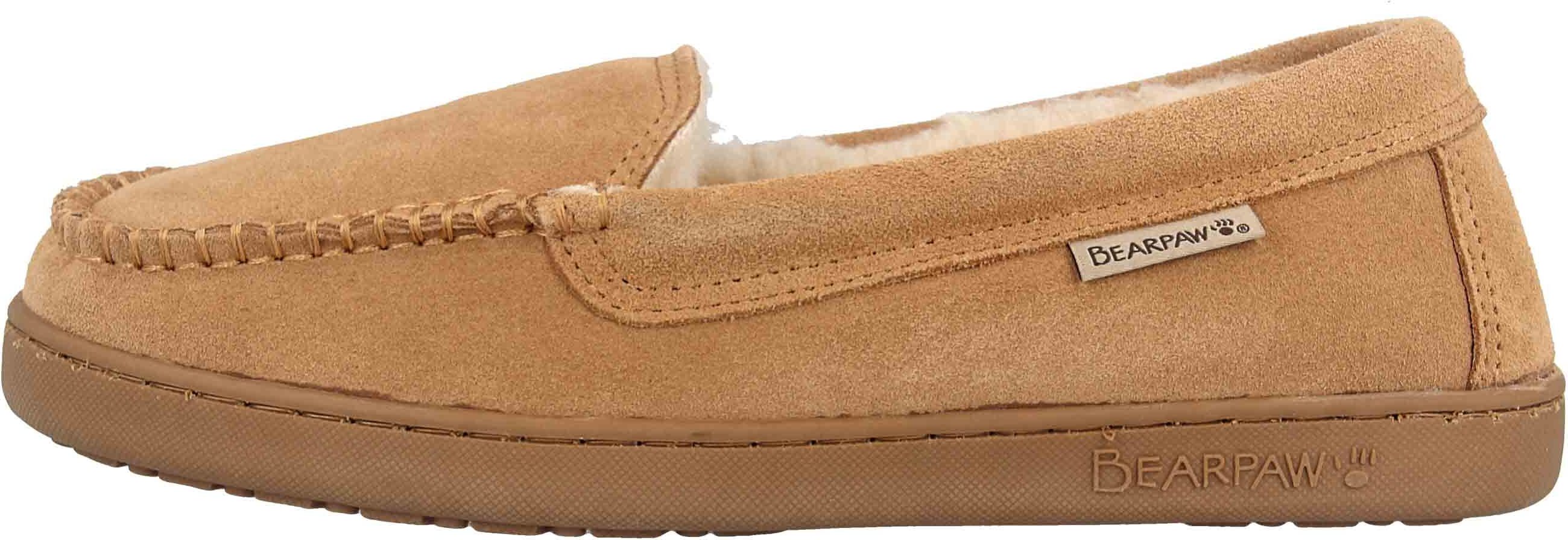 Bearpaw ANGEL papuče v plusových veľkostiach Beige 3159W 243 veľké dámske topánky