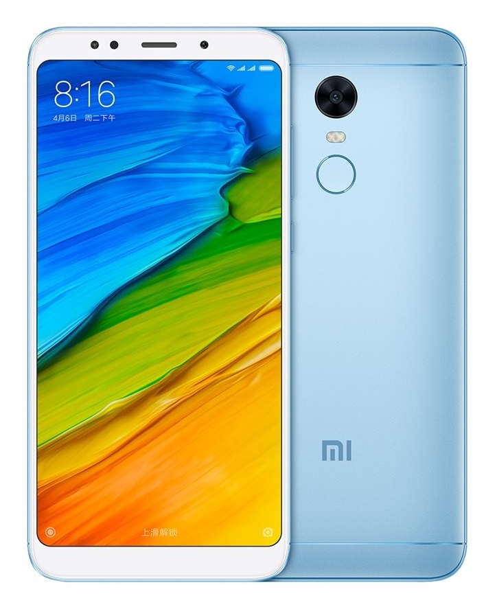 Xiaomi Redmi 5 Plus Blue 4GB/64GB Infračervený 15,2 cm (5,99 palca) Android Smartphone