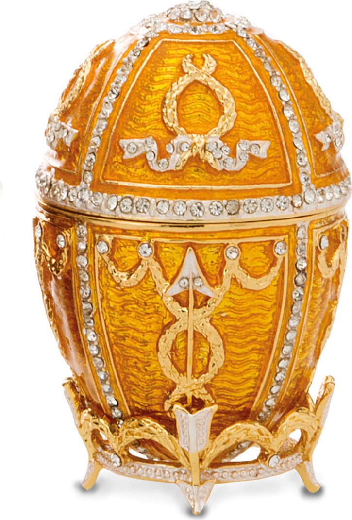 Silver life style collection Ei-Dose "Sankt Petersburg" Gelb (XL) B5220-gelb