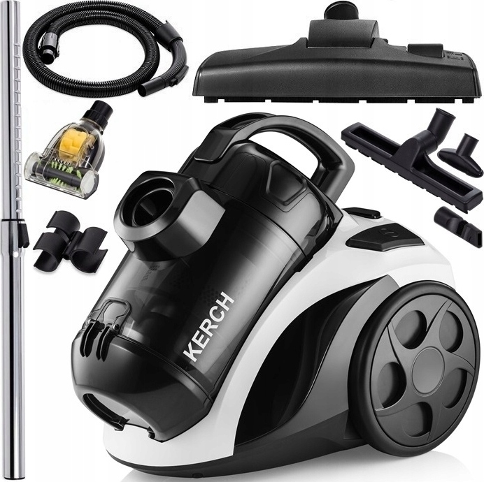 Kerch Xtreme Bezvreckový Cyklónový Vysávač 3999W 2L Turbo Kefa Výkonný