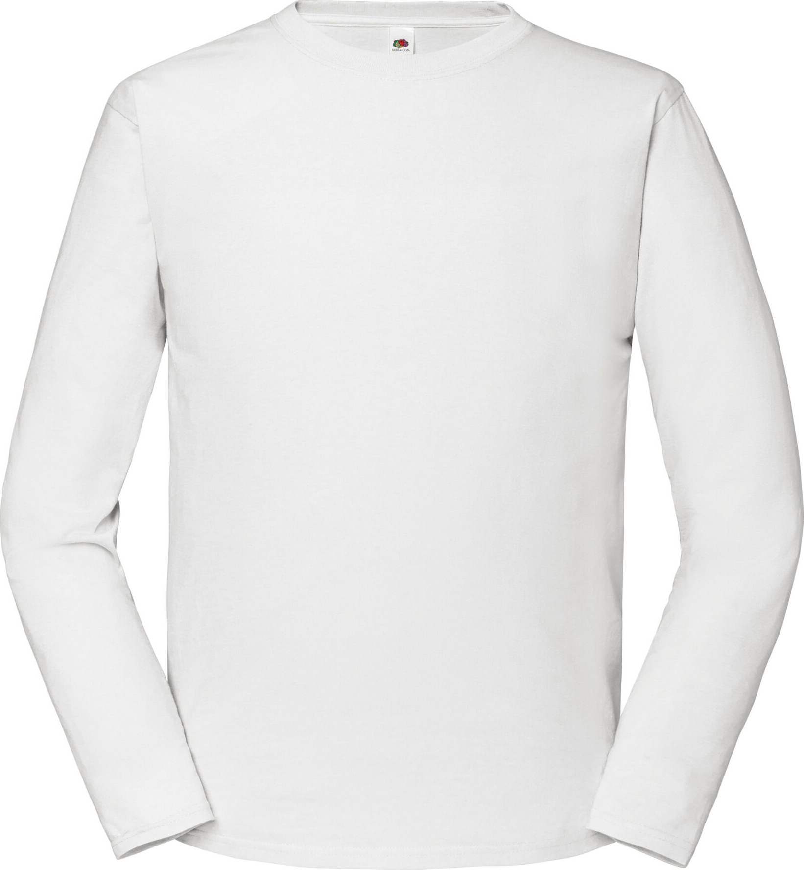 Fruit Of The Loom T-Shirt Uomo Slim Fit Bianco 4XL – 100% Cotone