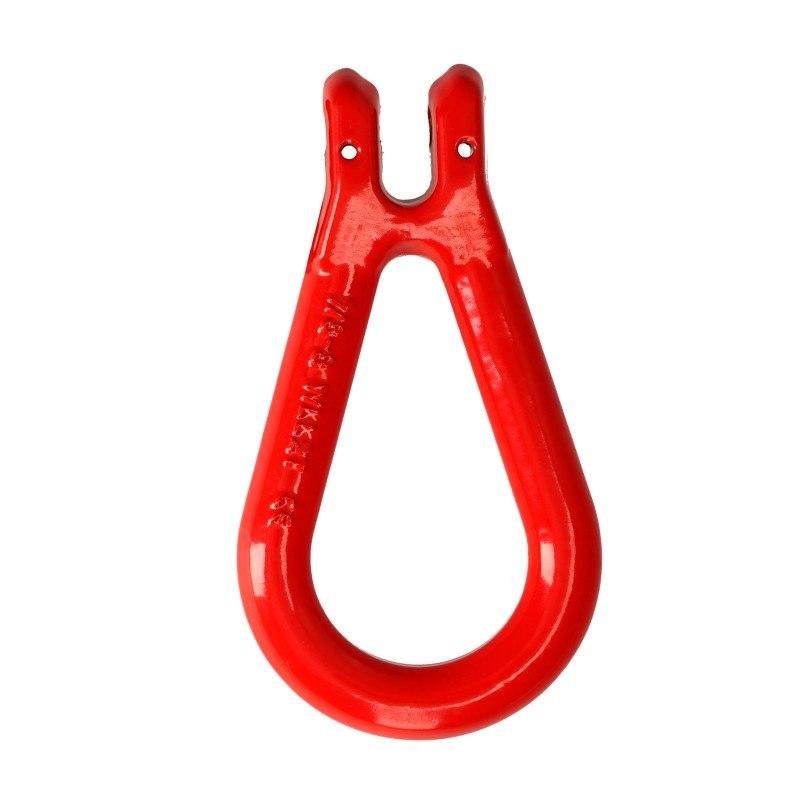 Adgo Birnenförmiges Verbindungsglied mit Öse, Klasse 8, G80, 7–8 mm, WLL 2 t, MBL 8 t