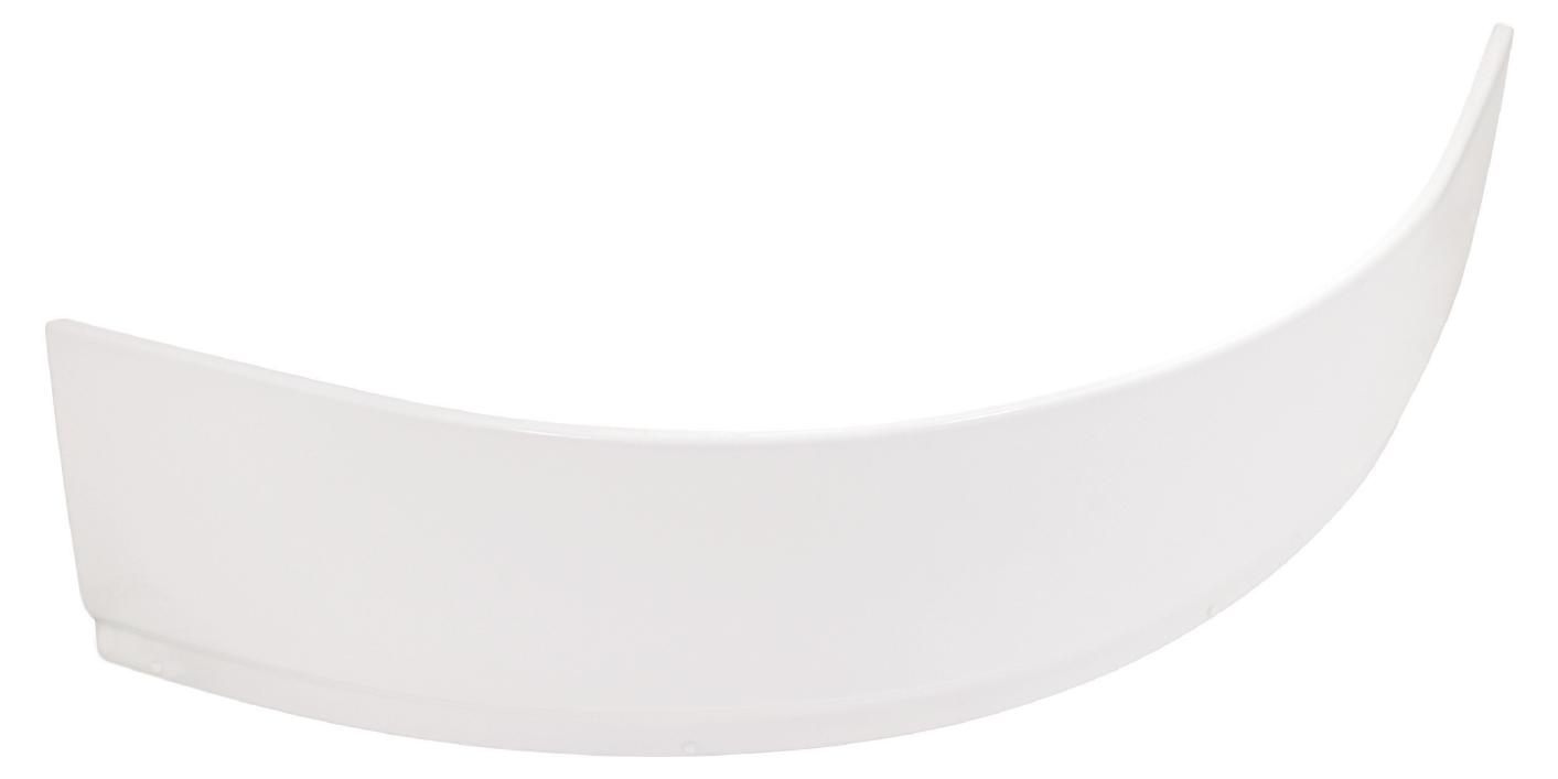 Calmwaters® Badewannenschürze Curved Wellness, weiße Wannenschürze aus Acryl, für Eckbadewannen in 150 x 150 cm, 03SL3016