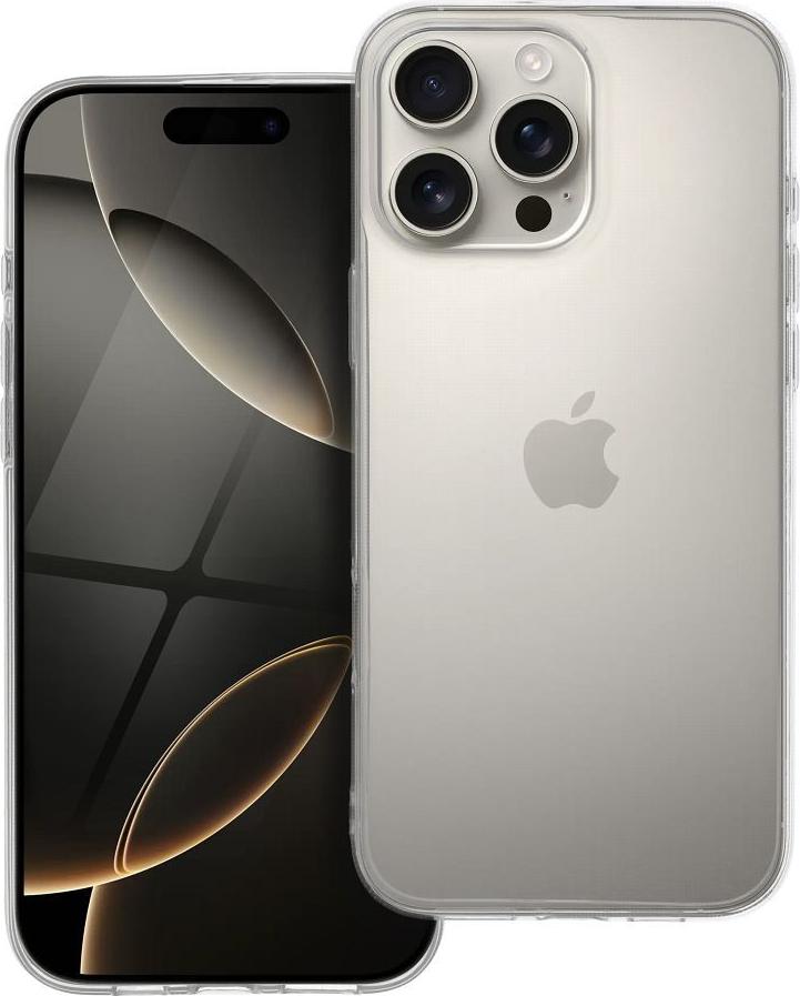 Clear Case 2 mm iPhone 16 Pro Max Priesvitný